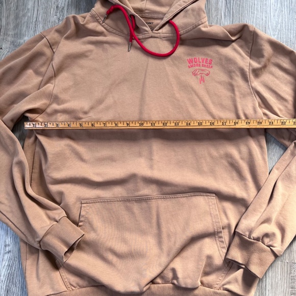 KILL CREW Hoodie Sweatshirt WOLVES AMONG SHEEP Pullover Gym LARGE L - Picture 4 of 7